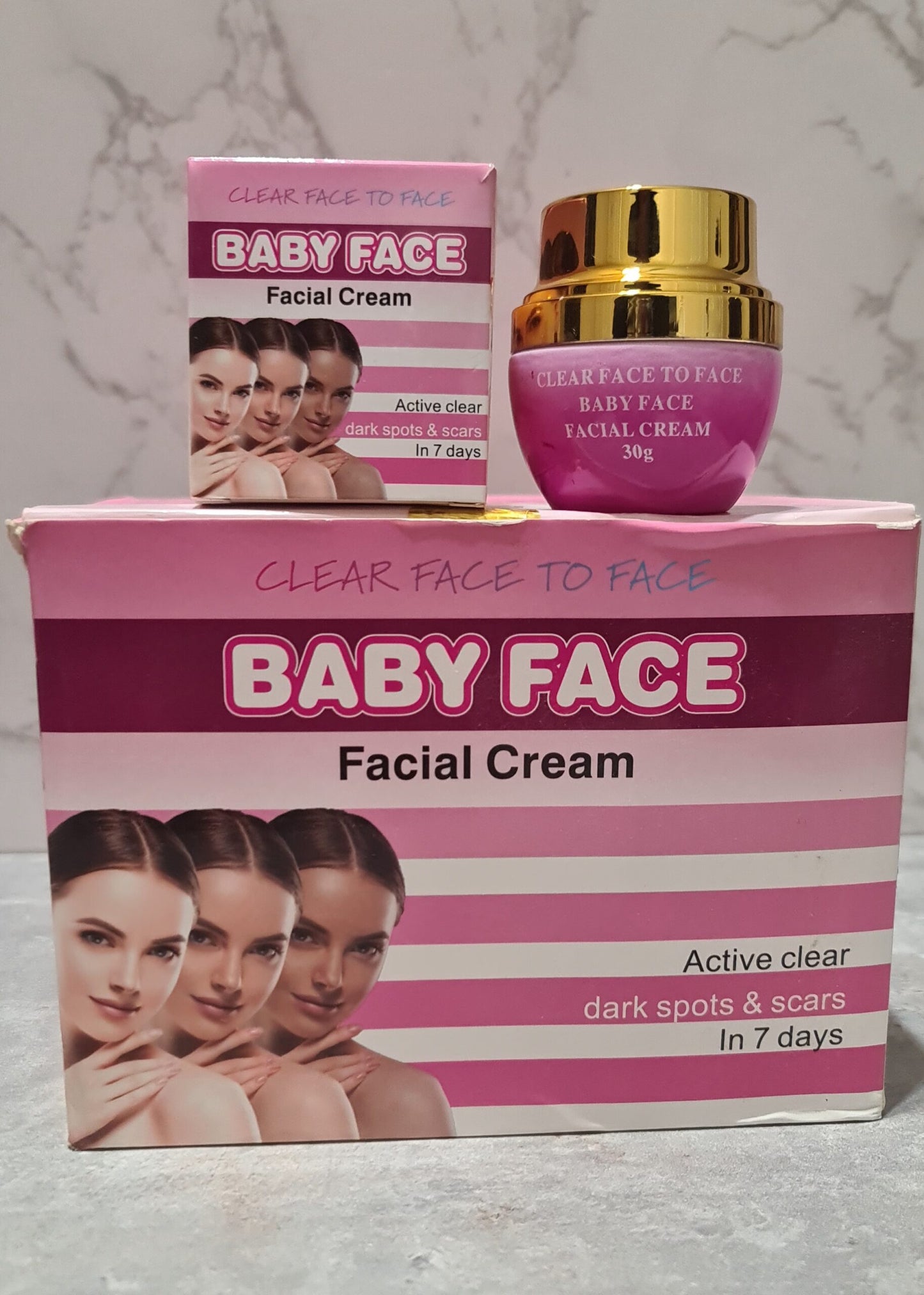 Clear Face to Face Baby Face Facial Cream