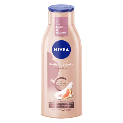 Nivea Radiant and Beauty Even Glow Body Lotion (400ml)