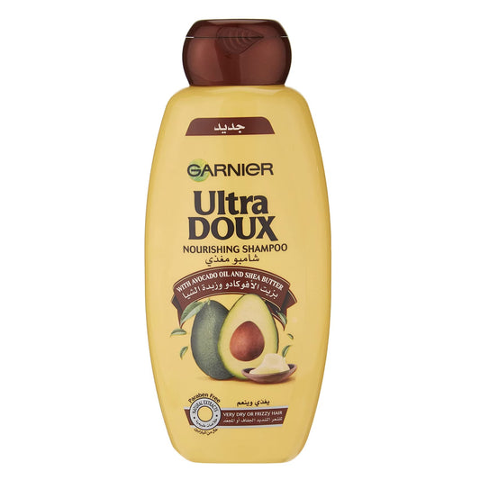 Garnier Ultra Doux Avocado Oil & Shea Butter Nourishing Shampoo – 400ml