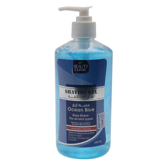 Beauty Clinic Ocean Blue Shaving Gel - 500ml