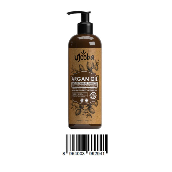 UJOOBA Argan Oil Anti-Breakage Shampoo – 500ML