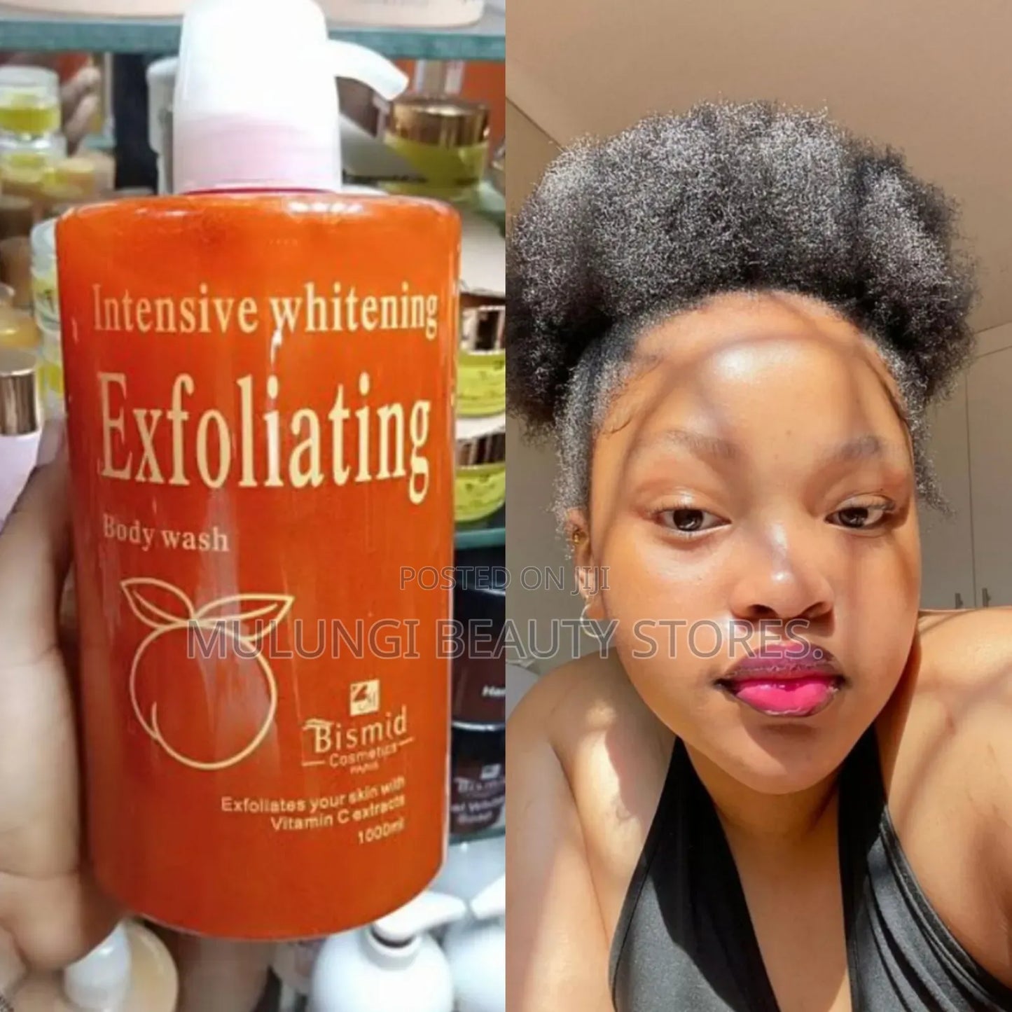 Bismid Intensive Whitening Exfoliating Body Wash