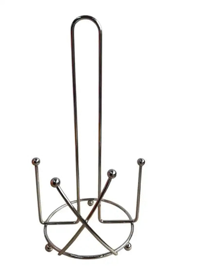 Standing Metallic Kitchen Tissue Paper Holder Roll