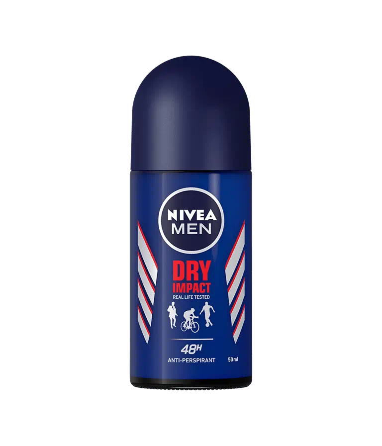 NIVEA Men Dry Impact Anti-Perspirant Roll-On 50ML
