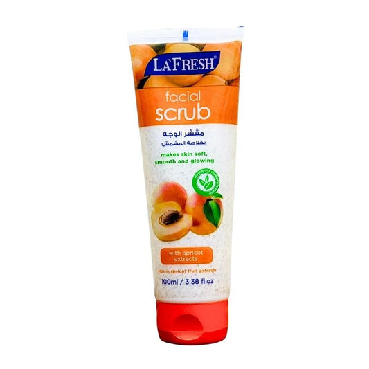 La Fresh Facial Scrub with Apricot Extracts (100ml)