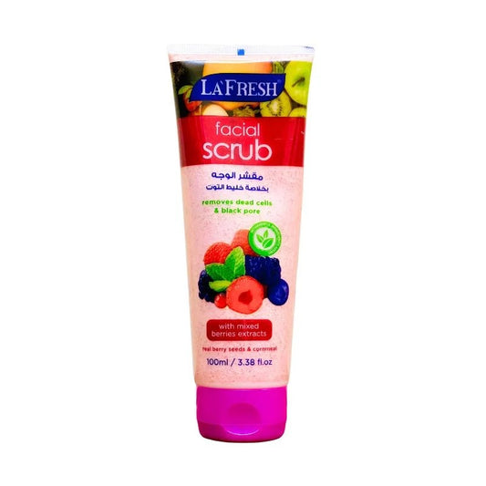 La Fresh Facial Scrub with Mixed Berries Extracts (100ml)