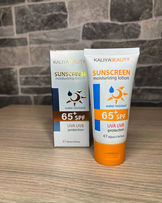 KaliyaBeauty Sunscreen Moisturizing Lotion SPF 65