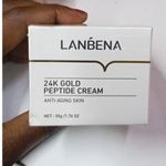 LANBENA 24k Gold Peptide Anti-Aging Skin Cream,50g