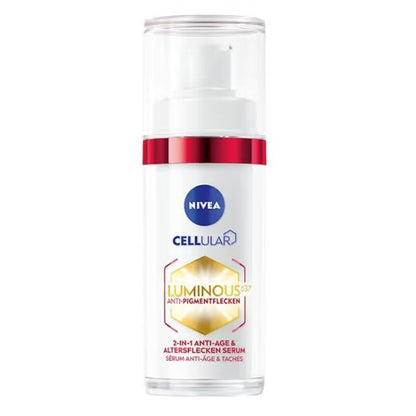 NIVEA Cellular Luminous630 Anti-Dark Spot 2-in-1 Anti-Age & Spot Serum – 30ml
