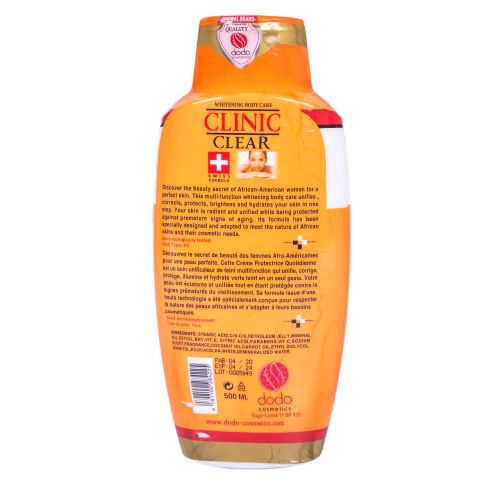 Clinic Clear Whitening Body Care Lotion-500mL