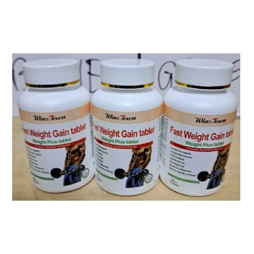 Winstown FAST WEIGHT GAIN TABLET SUPPLEMENTS Weight Gainer Herbal Capsules For Both Men And Women.