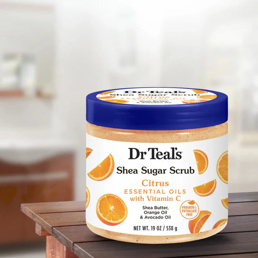 Dr Teal's Shea Sugar Body Scrub with Vitamin C