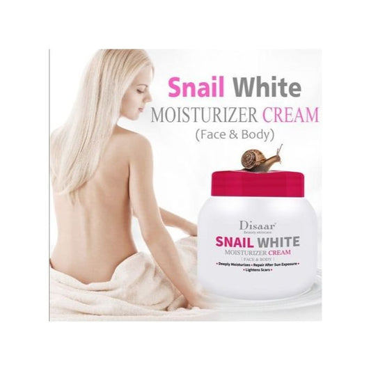 Disaar Beauty Skincare Snail White Moisturizing Cream Face & Body