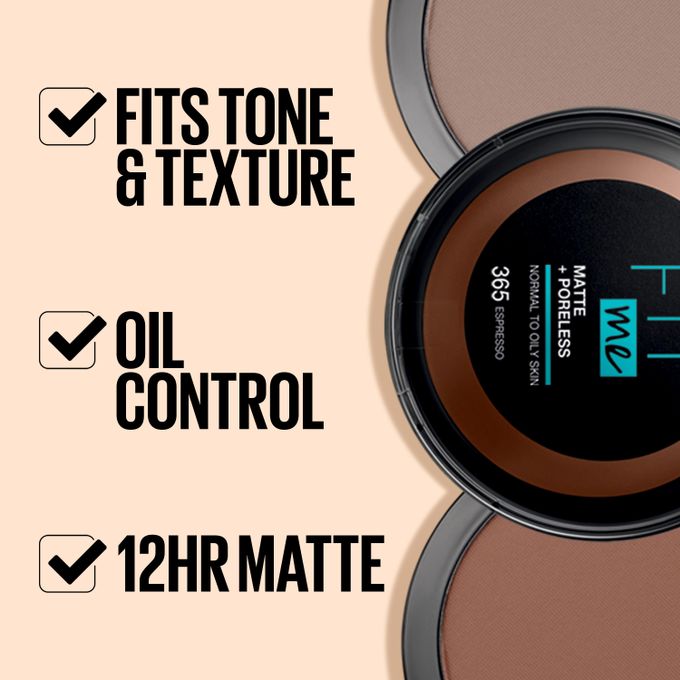 Maybelline Fit Me Matte + Poreless Powder 350 Caramel