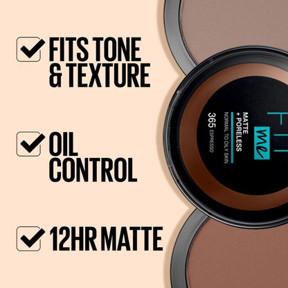 Maybelline Fit Me Matte + Poreless Powder 350 Caramel