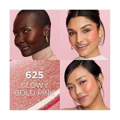 L'Oréal Paris Lumi Le Liquid Blush, Shade: 625 Glowy Gold Pink