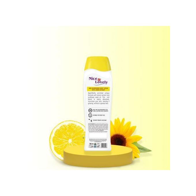Nice & Lovely Lemon Extract Lotion – 360ml