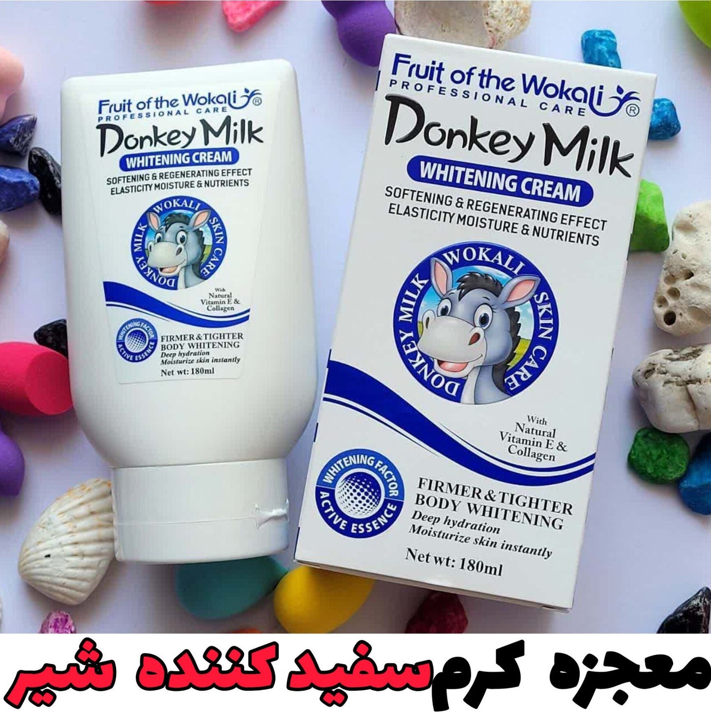 Fruit of the Wokali Donkey Milk Whitening Cream