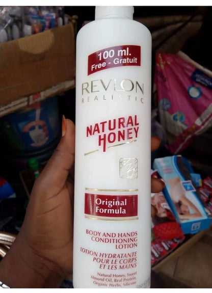Revlon Natural Honey Hand and Body Conditioning Lotion – 600ml
