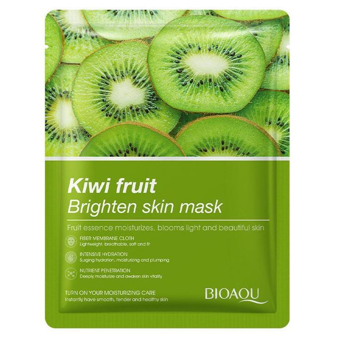 BIOAQUA 8 Pcs Fruit Plant Extract Essence Facial Mask Set