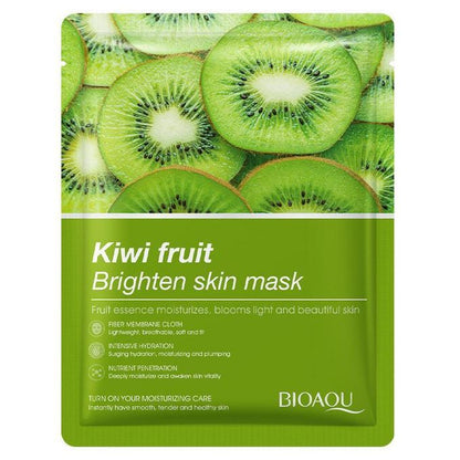BIOAQUA 8 Pcs Fruit Plant Extract Essence Facial Mask Set