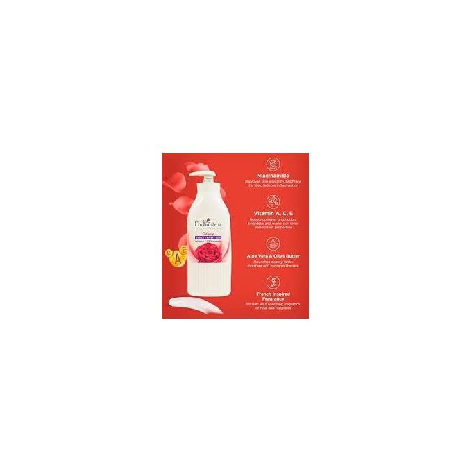 Enchanteur Enticing Satin Smooth Perfumed Body Lotion – 400ml