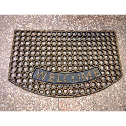 Welcome Home Heavy Duty Door Mat – Non-Slip Rubber Floor Rug & Kitchen Carpet