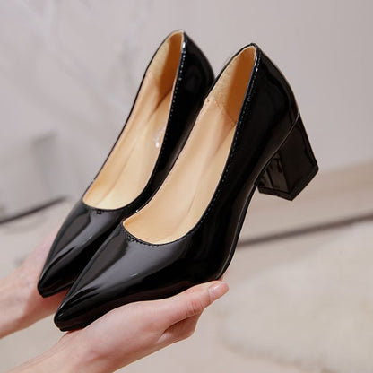 Ladies' Mid Heel Classic Office Shoes