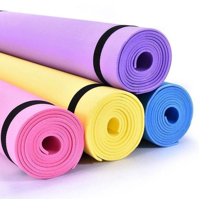 Exercise Yoga Mat – 4mm Thick Non-Slip Fitness Mat