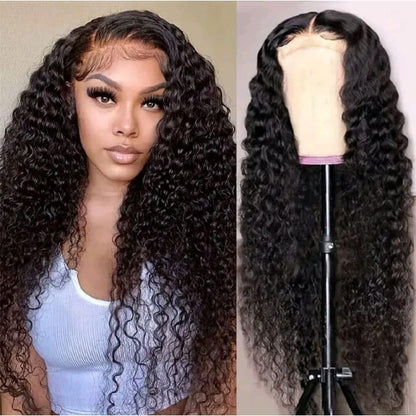 Wig Ladies Fashion Long Curly Black Hair for Women