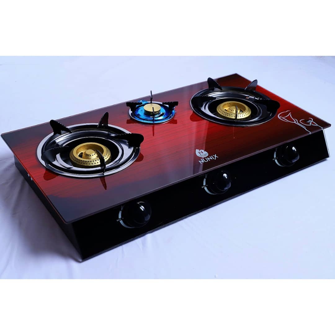 3 burner table top gas cooker