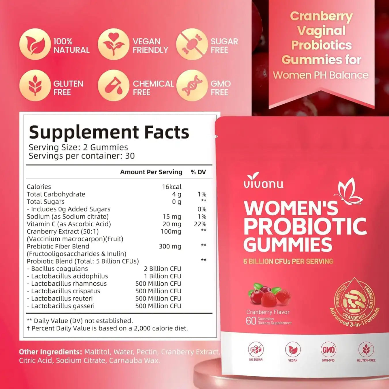 Women Probiotic Gummies (d)