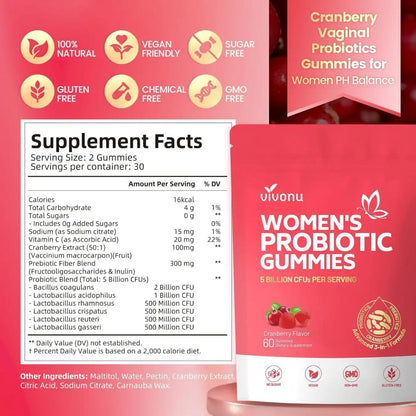 Women Probiotic Gummies (d)