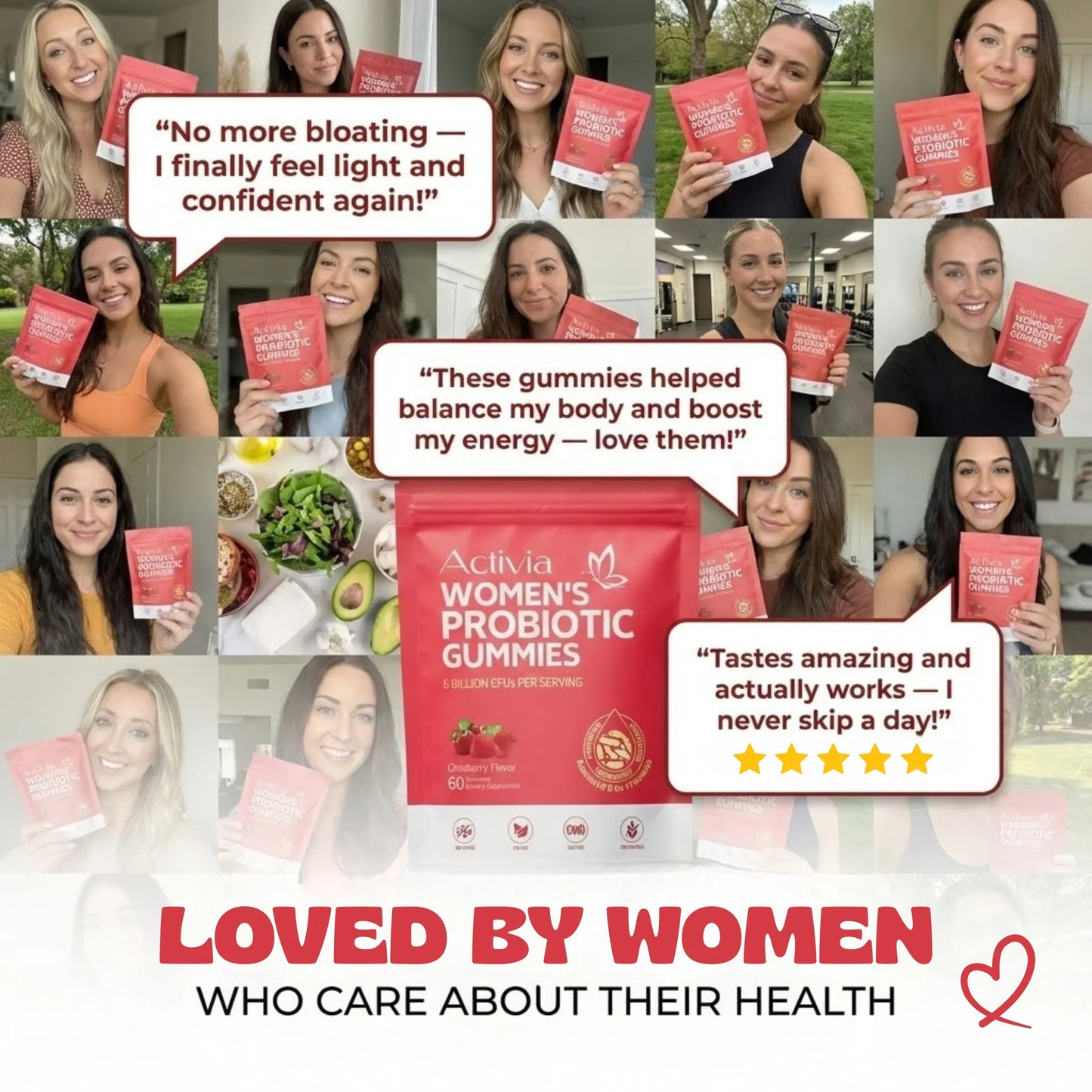 Women Probiotic Gummies (d)