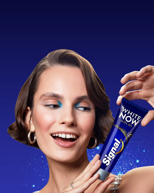 Signal White Now Gold Toothpaste (75ml)