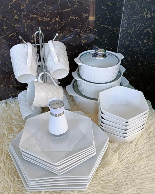 28pc ceramic dinner set