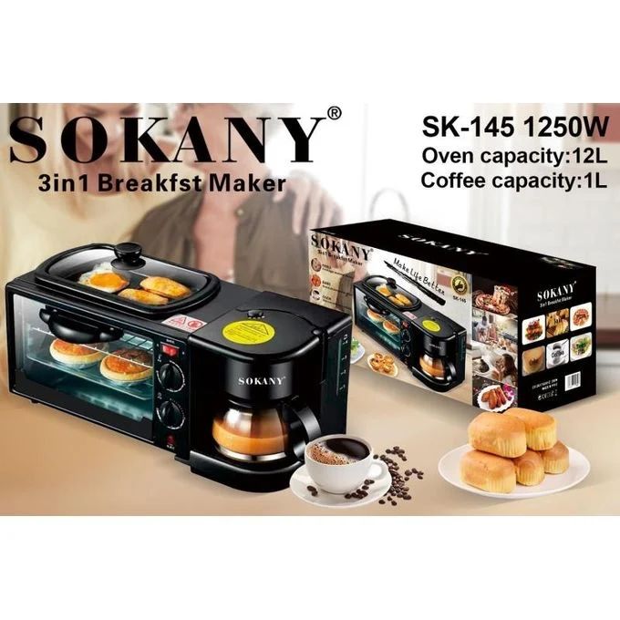 3 in one breakfast machine