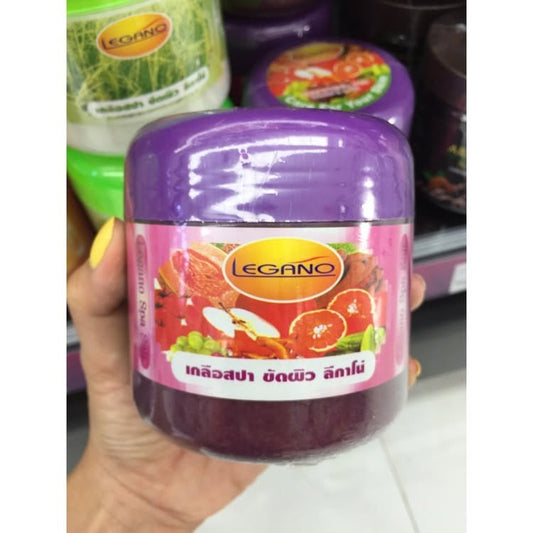 Legano Mixed Fruit Flavour Spa Salt Scrub