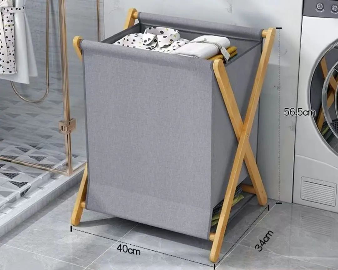 Bamboo Foldable Multipurpose Basket
