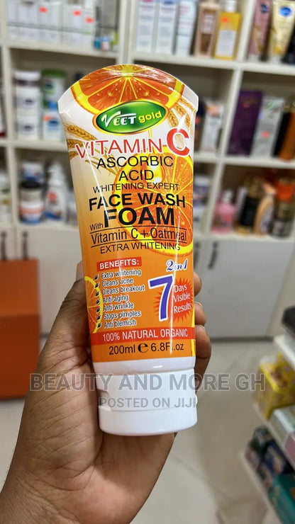 Veet Gold Vitamin C Face Wash