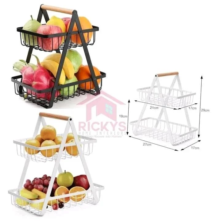 2 Tier Fruit Rack