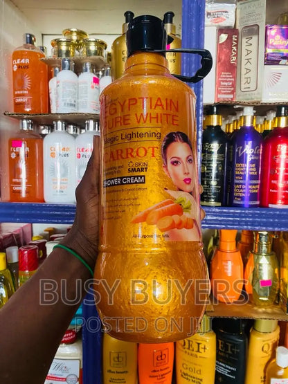 Egyptian Pure White Carrot Shower Cream