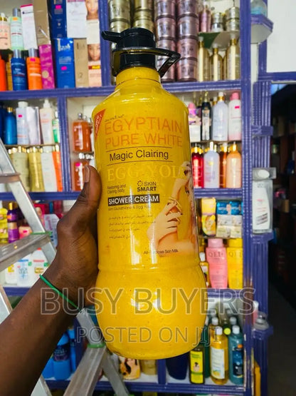 Egyptian Pure White Magic Clarifying Egg Yolk Shower Cream