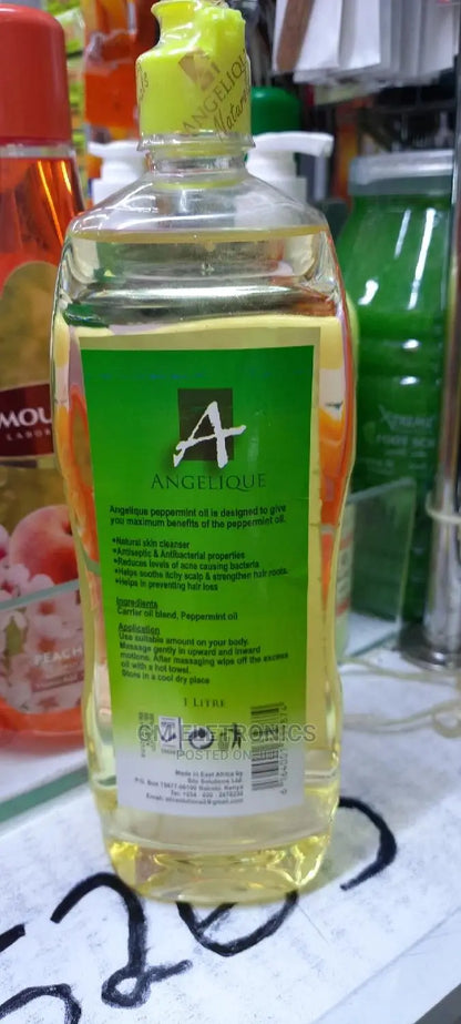 Angelique Massage Oil Enriched with Peppermint Oil – 1L