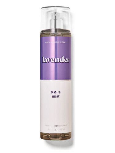Bath & Body Works Lavender No. 3 Fine Fragrance Body Mist