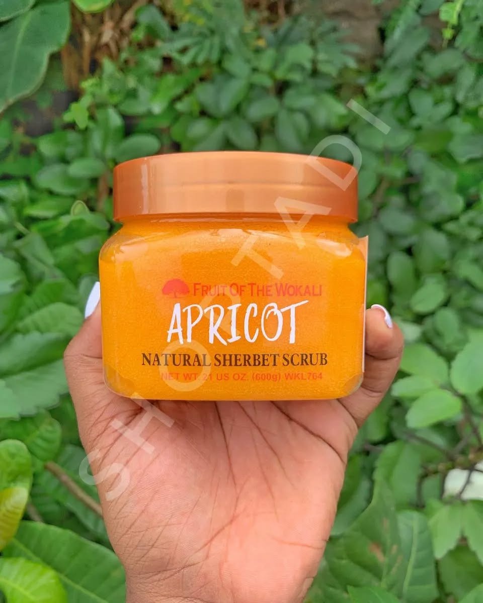 Fruit of the Wokali Apricot Natural Sherbet Scrub (600g)