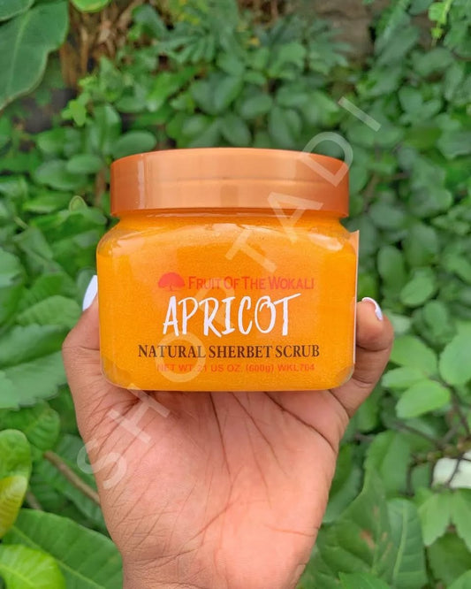 Fruit of the Wokali Apricot Natural Sherbet Scrub (600g)