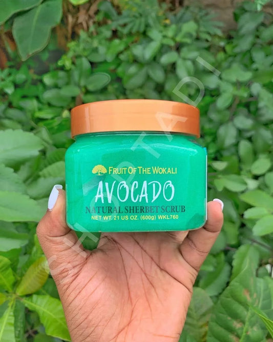 Fruit of the Wokali Avocado Natural Sherbet Scrub