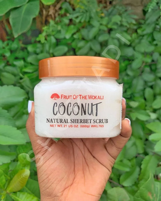 Fruit of the Wokali Natural Sherbet Coconut Scrub