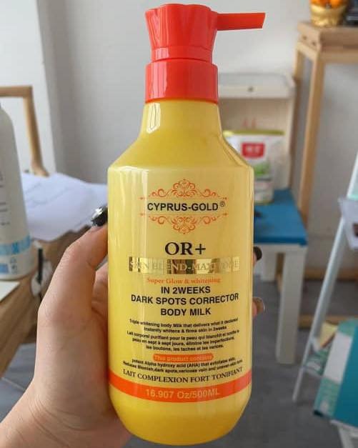 Cyprus-Gold OR+ Skin Blend Maxtone Body Milk